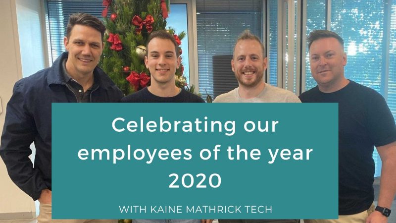 Celebrating our employees of the year 2020