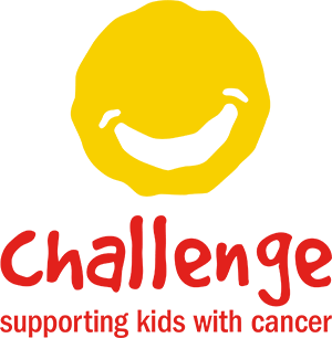 Challenge supporting kids with cancer logo