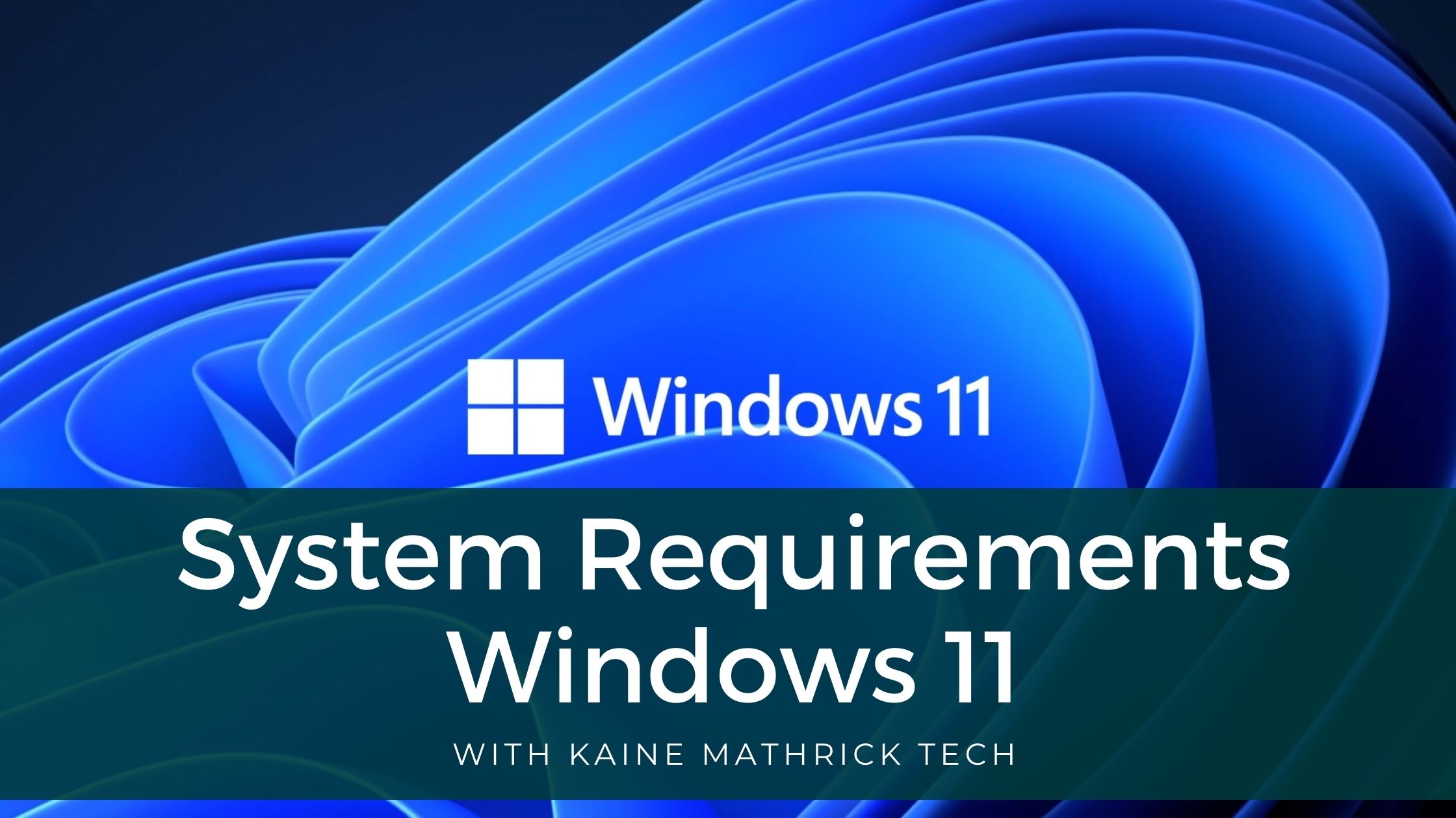 System Requirements Windows 11
